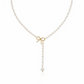 Lila Bow Necklace