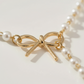 Lila Bow Necklace